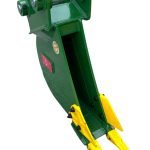 6″ Trenching Bucket for 4 – 6.5 Tons Mini Excavators. 45mm Pins