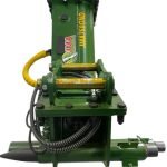 1,000 Joules Post Driver Hammer for 7 – 10 Tons Excavators with 50mm pins & Skid Steers