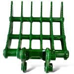 24″ Root Rake for 5 – 6.5 Tons Mini Excavators. 45mm Pins