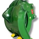 37” Mechanical Grapple For 16 – 25 Tons Excavators. 80mm Pins