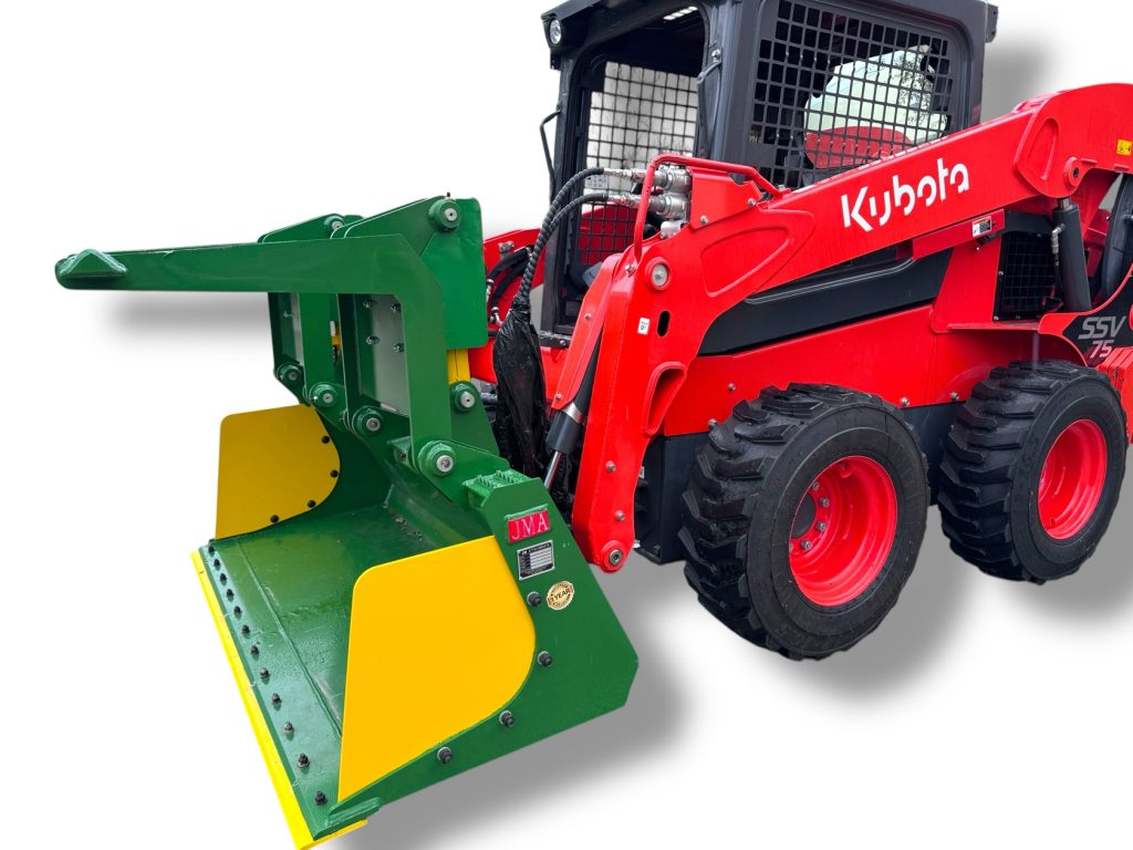 72″ Heavy Duty Grapple Bucket with Reversible Bolt-On Cutting Edge for Skid Steers