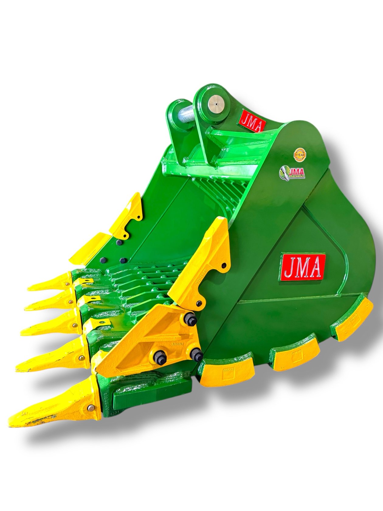 66″ Severe Duty Skeleton Bucket with Teeth for 30 – 55 Tons Excavators. 100mm Pins