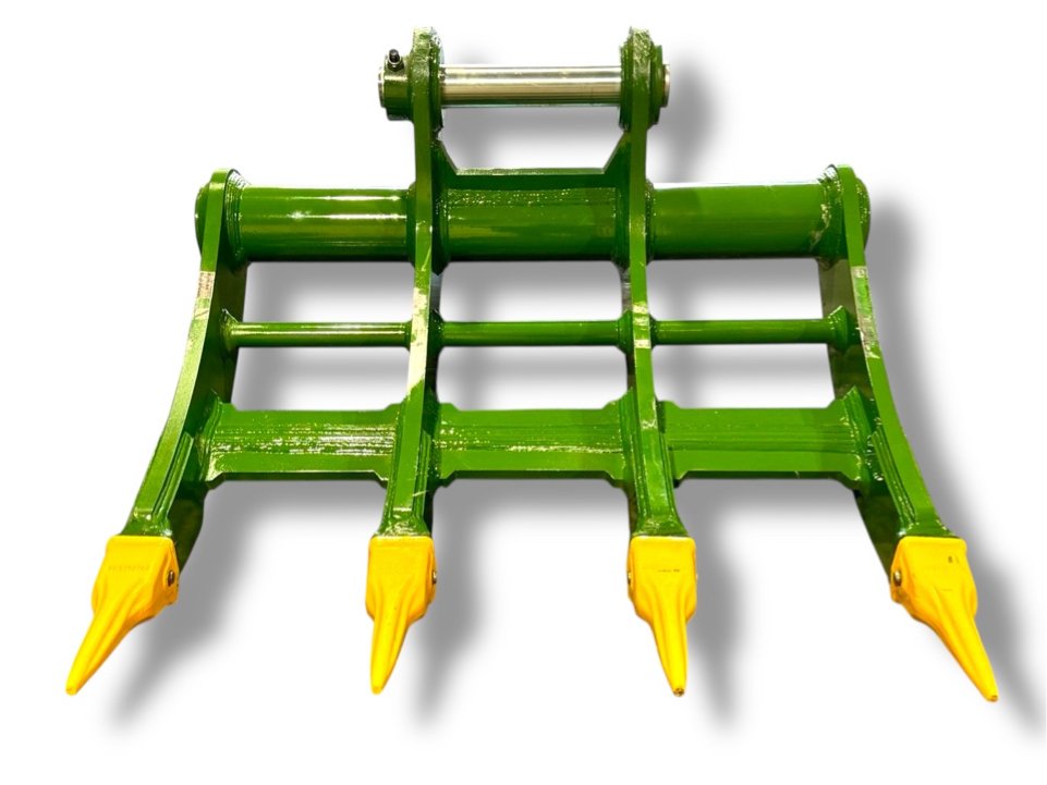 48″ Root Rake for 16 – 25 Tons Excavators. 80mm Pins