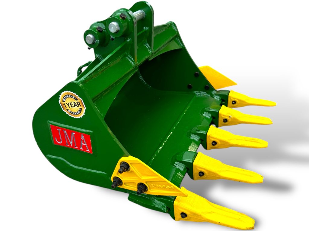 24″ Digging Bucket for 0.5 – 1.5 Tons Mini Excavators. 25mm Pins