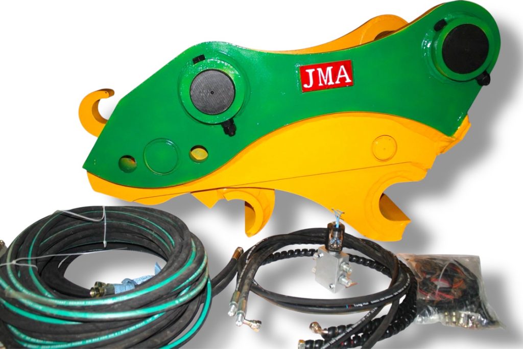 Hydraulic Quick Coupler for 33 – 55 Tons Excavators. 110mm | 100mm Pins