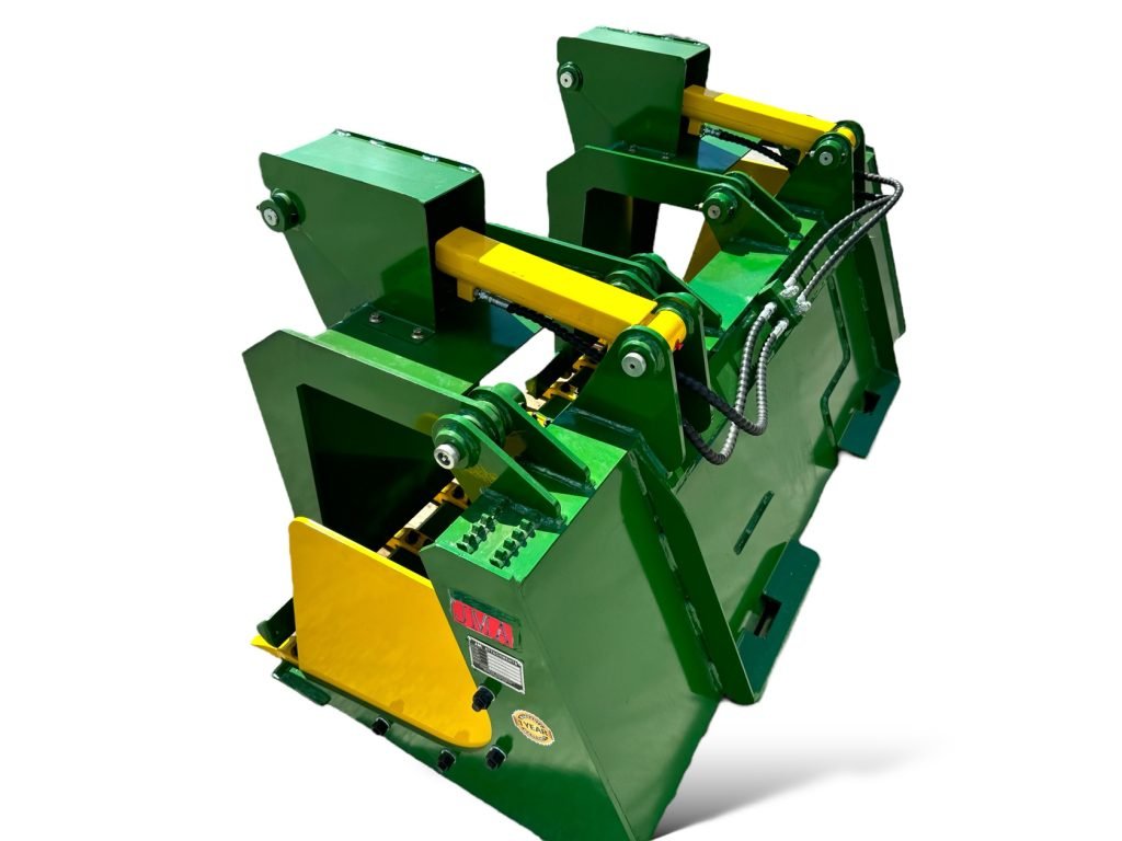 72” Heavy Duty Grapple Bucket With Teeth For Skid Steers