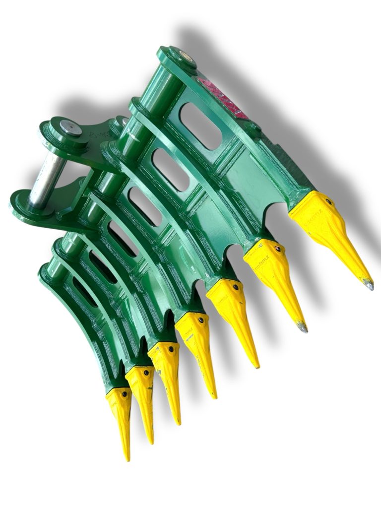 64″ Root Rake for 33 – 55 Tons Excavators. 100mm | 90mm Pins