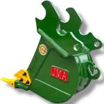 8″ Trenching Bucket Kubota Wedge Lock Coupler Style for 2.8 – 4.7 Tons Mini Excavators