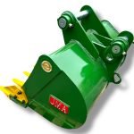 36″ Digging Bucket for Backhoe Loaders. 55mm | 50mm Pins