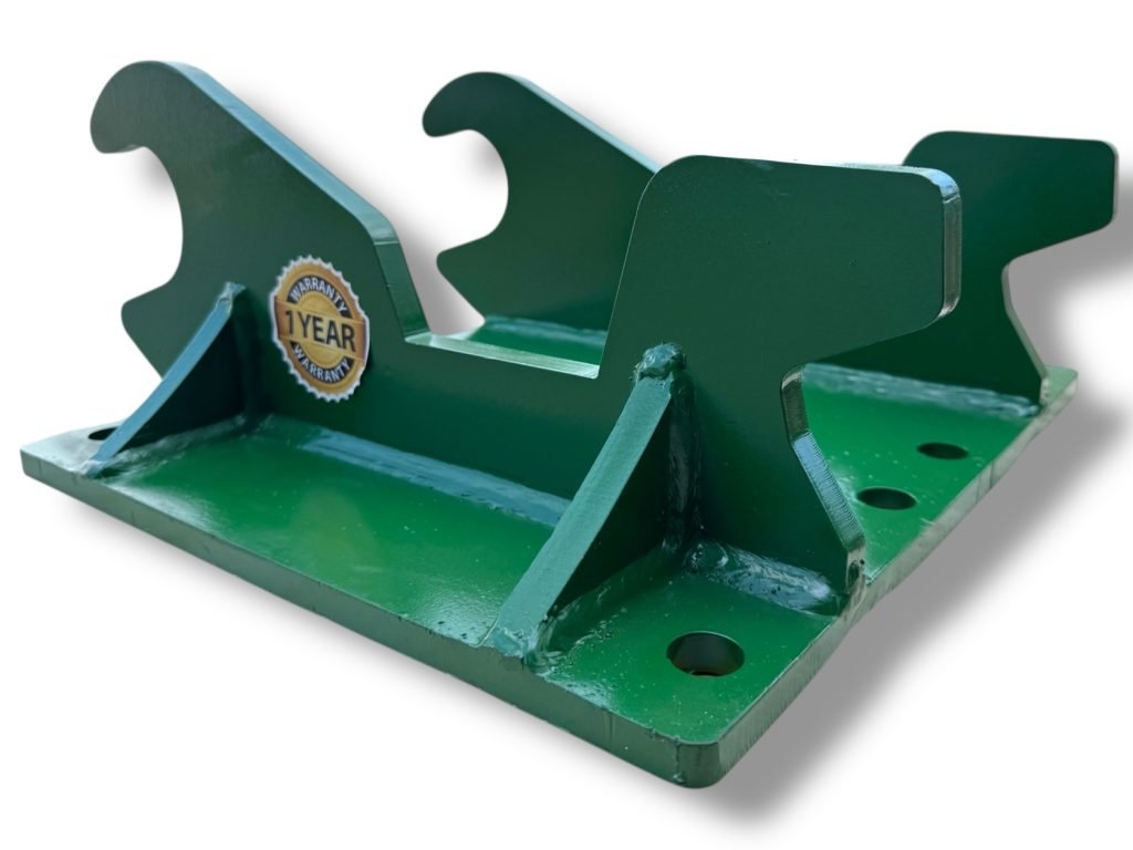 JD Wedge Style Bolt-On Head Plate for 4 – 8.5 tons Wheel & Plate Compactors
