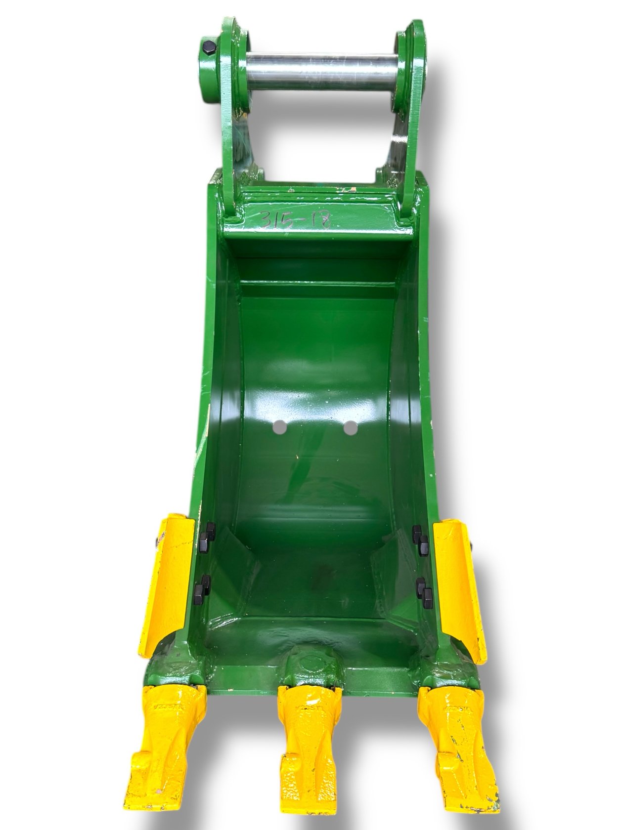 18″ Heavy Duty Digging Bucket for 10 – 15 Tons Excavators. 65mm Pins