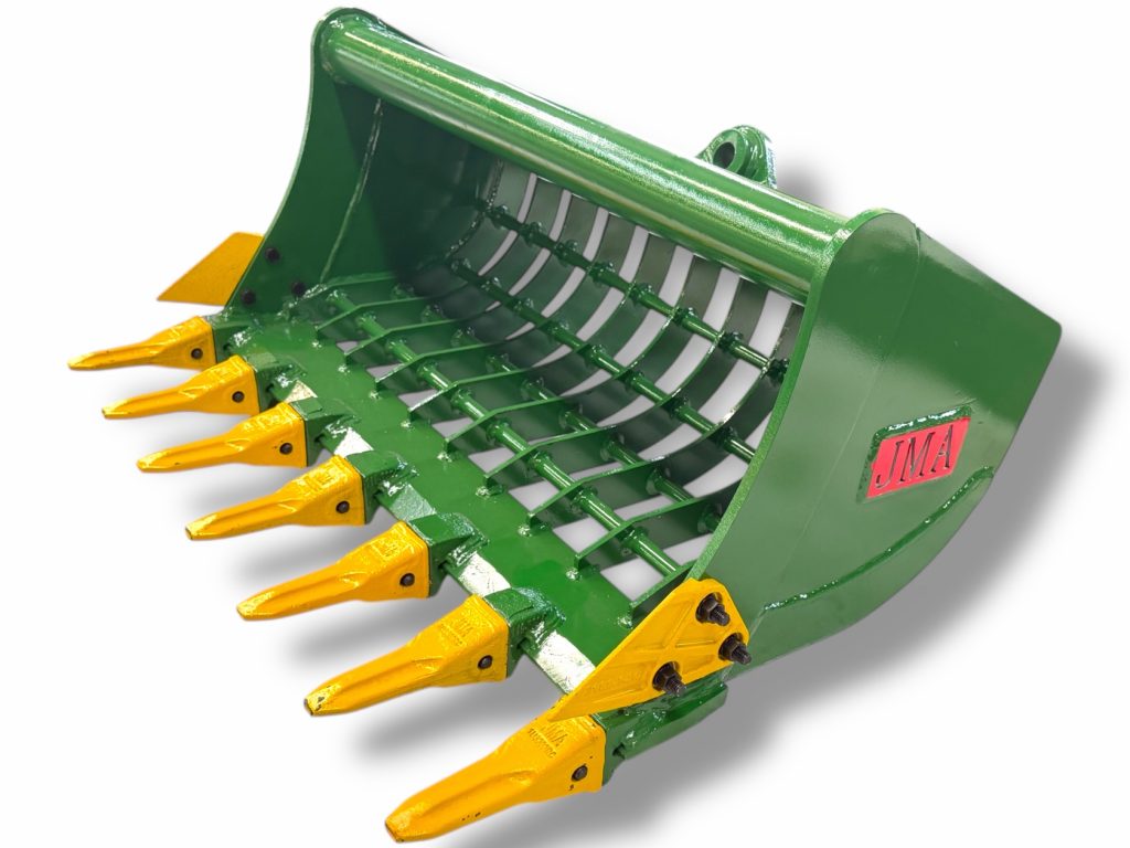 Wain Roy 3-Ton Style 36″ Mini Excavator Skeleton Bucket with Teeth