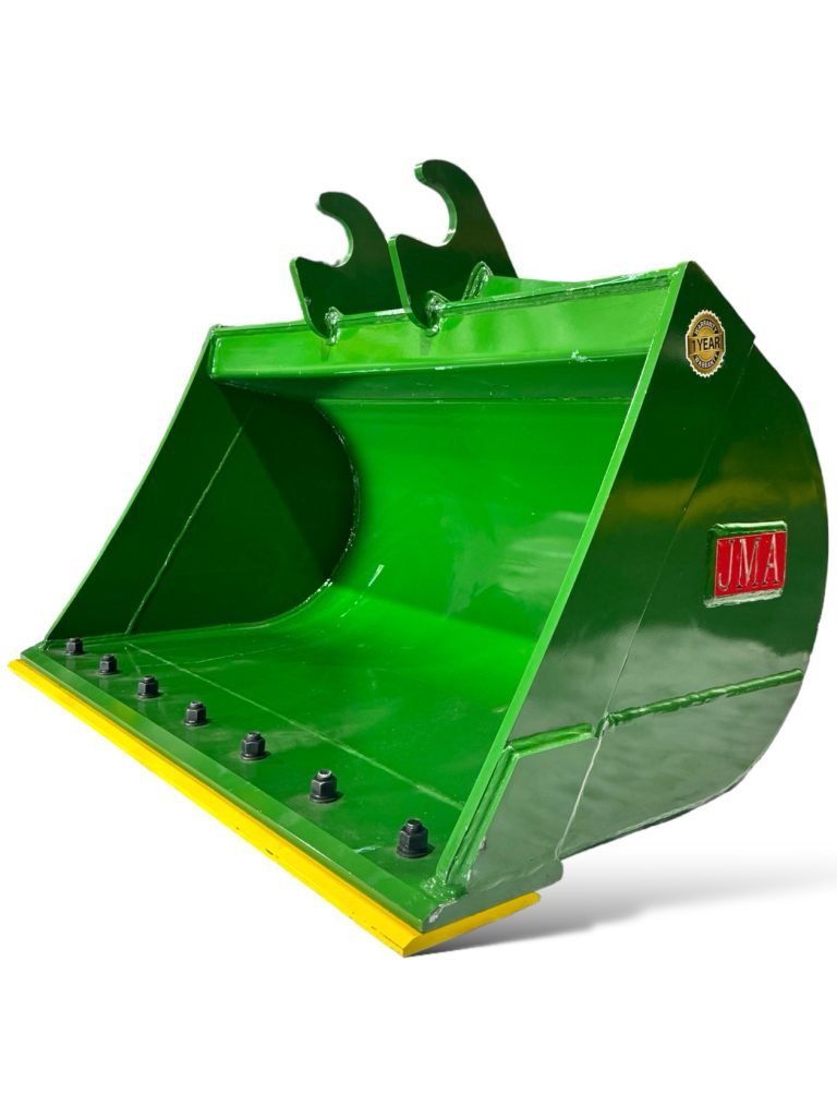 42″ Ditching Bucket John Deere Wedge Lock Coupler Style for 4 – 8.5 Tons Mini Excavators