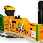 611 Joules Hydraulic Hammer For 2.5 – 4.5 Tons Mini Excavators and Backhoe Loaders. 40mm Pins