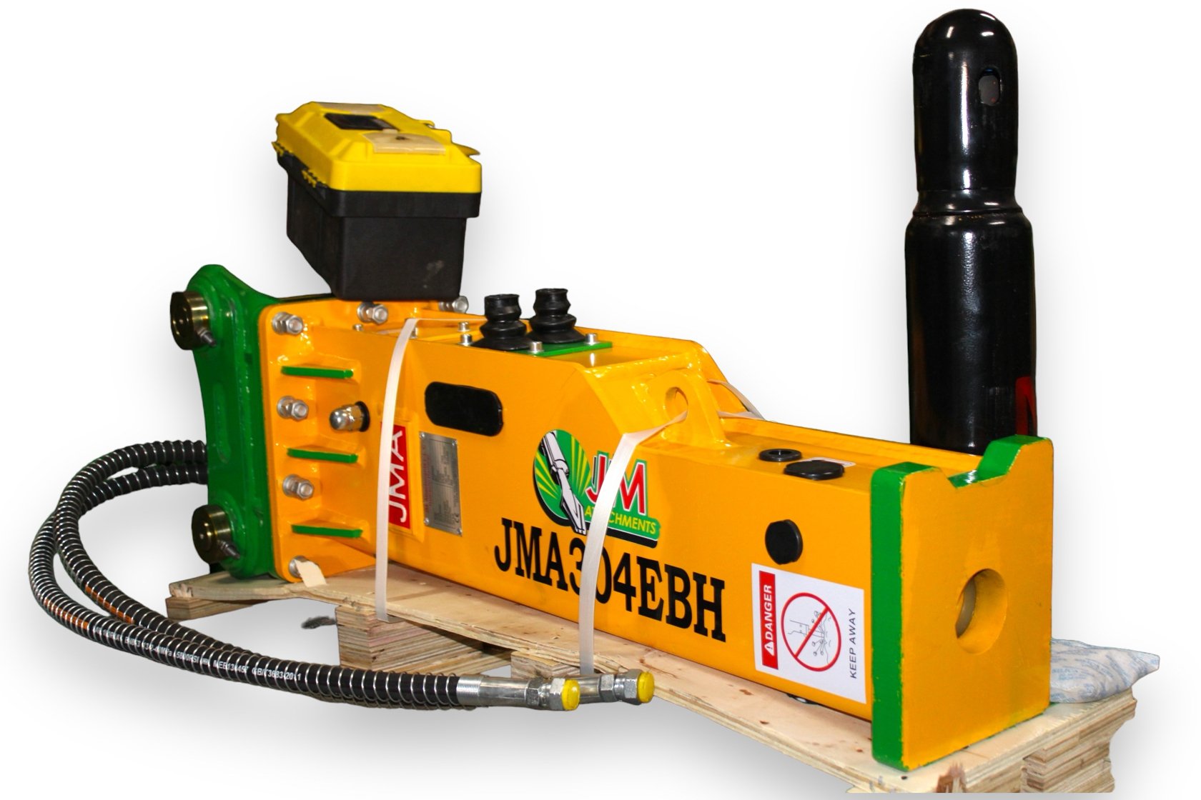 611 Joules Hydraulic Hammer For 2.5 – 4.5 Tons Mini Excavators and Backhoe Loaders. 40mm Pins