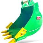 30″ Heavy Duty Digging Bucket for 15 – 19 Tons Excavators. 70mm Pins