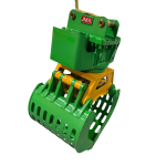 Rotating Hydraulic Grapple For 7 – 10 Tons Excavators. 50mm Pins