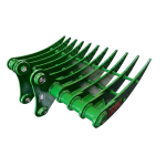 70″ Brush Rake For 15 – 19 Tons Excavators. 70mm Pin