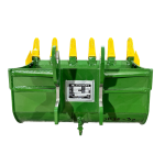 30″ Digging Bucket John Deere Wedge Lock Coupler Style for 2.6 – 3.7 Tons