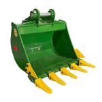 24″ Digging Bucket for 3 – 4.5 Tons Mini Excavators. 38mm Pins