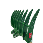 48″ Brush Rake for 5 – 6.5 tons Mini Excavators. 40mm Pins