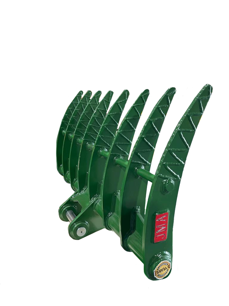 48″ Brush Rake for 7 – 10 tons Excavators. 50mm Pins