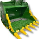 72″ Severe Duty Bucket for 30 – 50 Tons Excavators. 90mm | 80mm Pins