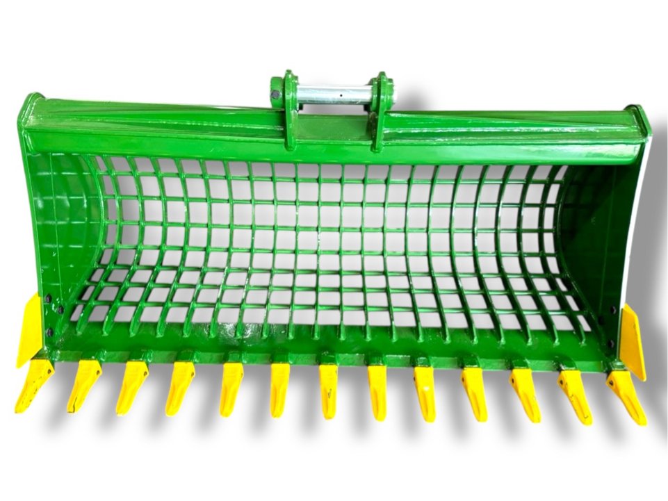 72″ Skeleton Bucket with Teeth for 7 – 10 Tons Excavators. 50mm Pins