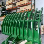 60″ Brush Rake for 11 – 15 tons Excavators. 65mm Pins