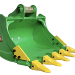 24″ Digging Bucket for 2 – 3 Tons Mini Excavators. 35mm Pins