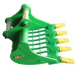 24″ Skeleton Bucket with Teeth for 4 – 5 Tons Mini Excavators. 40mm Pins