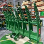 48″ Brush Rake for 6.5 – 9 Tons Backhoe Loader. 50mm | 45mm Pins