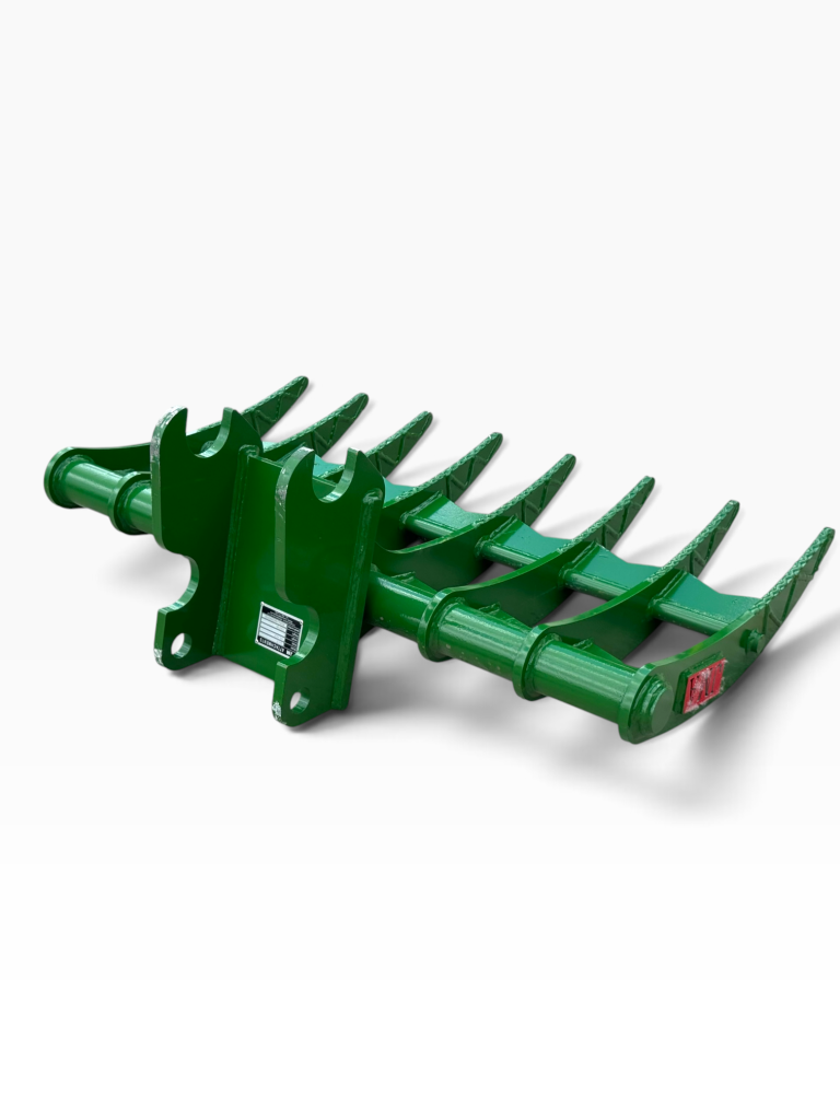 Kubota U45 / KX040 48″ Mini Excavator Brush Rake