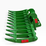 Bobcat E50 48″ Mini Excavator Brush Rake