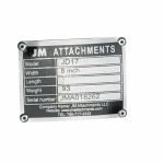 John Deere 17G 8″ Mini Excavator Trenching Bucket