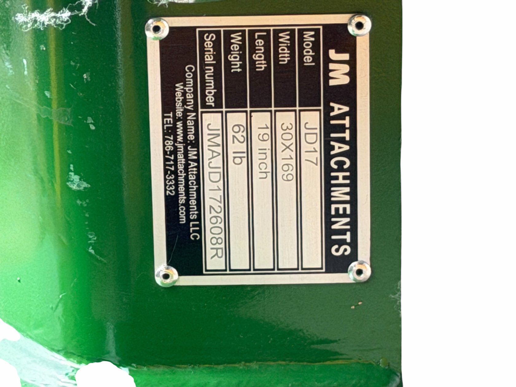John Deere 17G Excavator Ripper Tooth