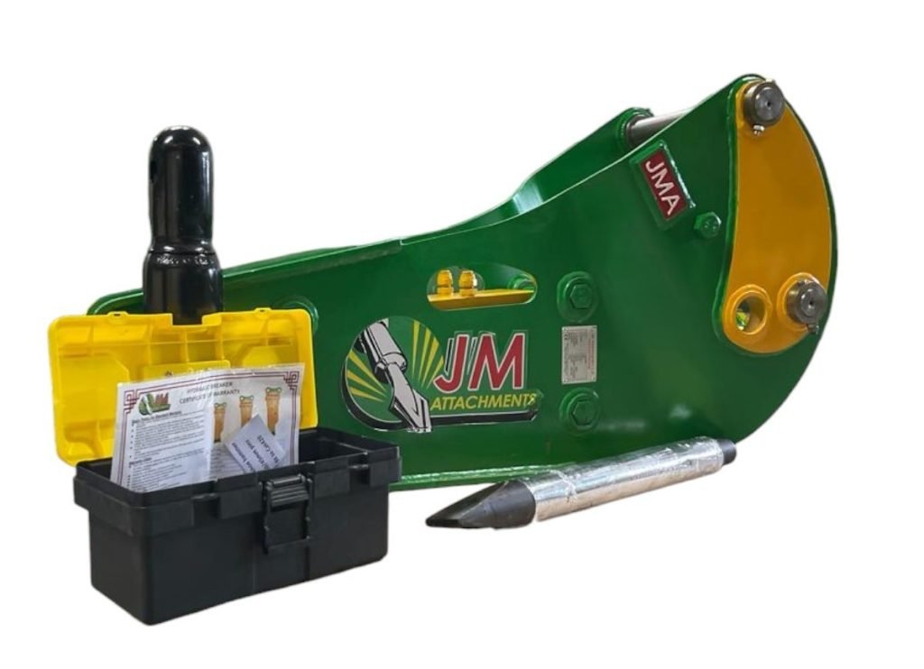 800 Joules Hydraulic Hammer For Backhoe Loaders. 50mm | 45mm Pins