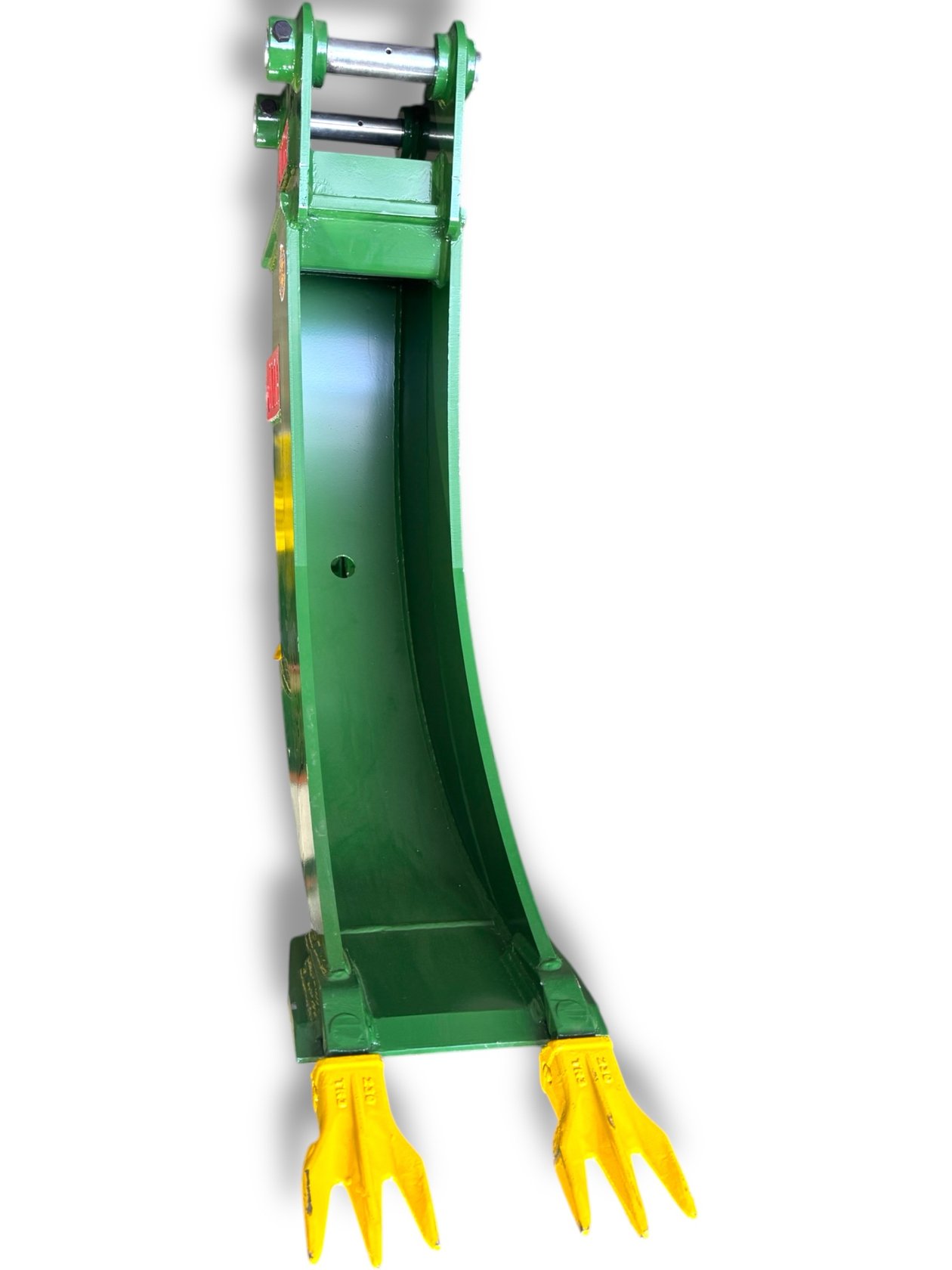 9″ Banana Bucket for 7 – 10 Tons Mini Excavators. 50mm Pins