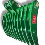 60″ Brush Rake for 15 – 18 tons Excavators. 65mm Pins