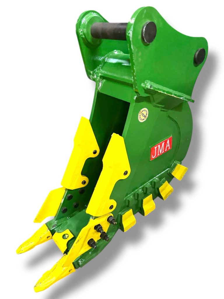 12″ Severe Duty Bucket for 10 – 15 Tons Excavators. 65mm Pins