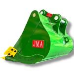 54″ Heavy Duty Digging Bucket for 16 – 25 Tons Excavators. 80mm Pins