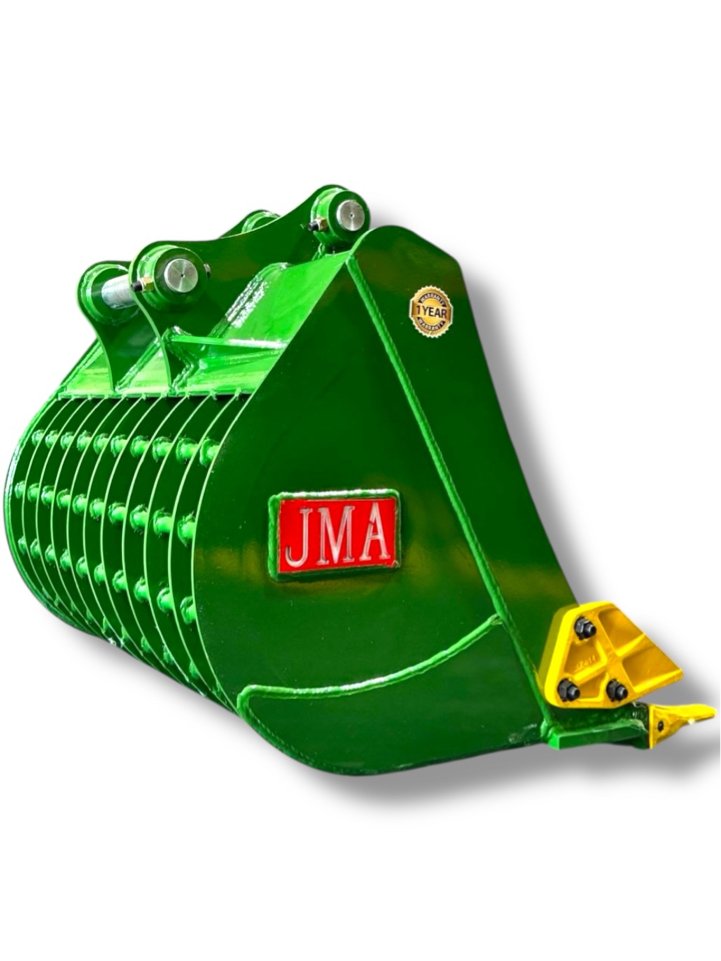36″ Skeleton Bucket with Teeth for 7 – 10 Tons Excavators. 50mm Pins