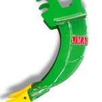 John Deere 17G 6″ Mini Excavator Banana Bucket with Teeth
