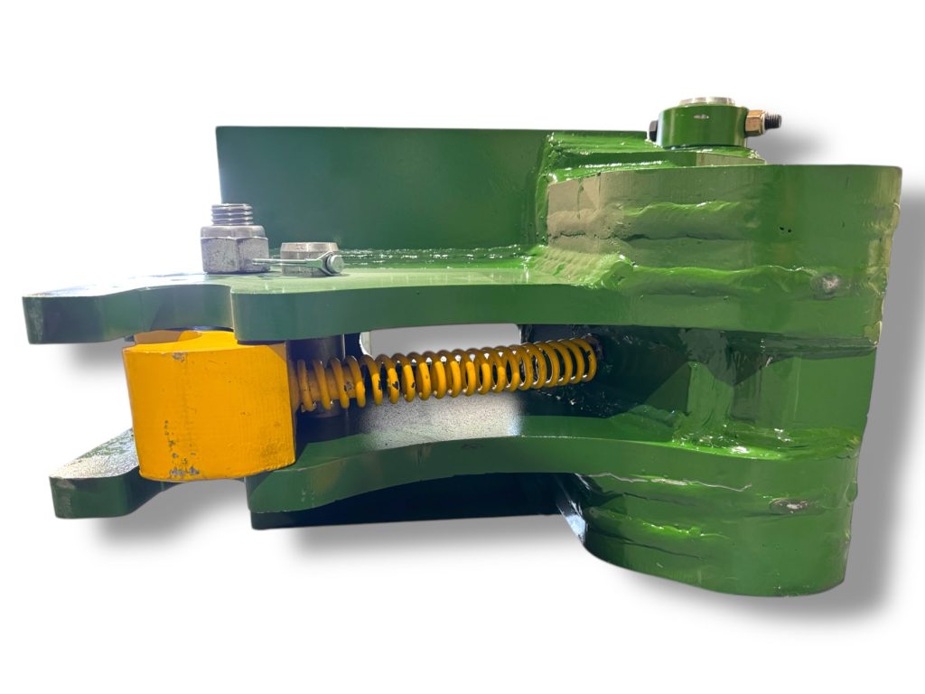Spring Manual Quick Coupler for Backhoe Loaders. 55mm Pins