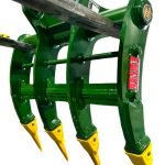 40″ Root Rake for 10 – 15 Tons Excavators. 65mm Pins