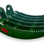 24″ Root Rake for 4.5 – 6.5 Tons Mini Excavators. 45mm Pins