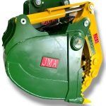 42″ Claw Bucket for 10 – 15 Tons Excavators.  65mm Pins