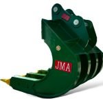 48″ Bucket Rake for 18 – 26 Tons Excavators. 80mm Pins