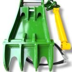 80mm QC Main Pin Hydraulic Thumb for 16 – 25 Tons Excavators