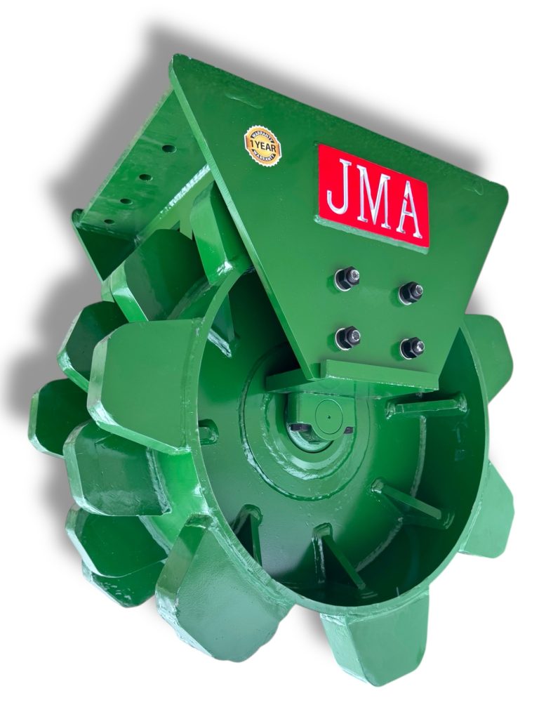 25″ Compaction Wheels for 16 – 25 Tons Excavator. 80mm Pins